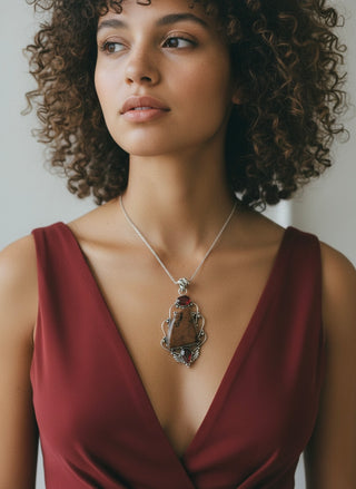 The Terra-Rosa Artisan Sterling Silver Pendant