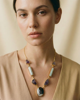 The Terra Geo Statement Necklace