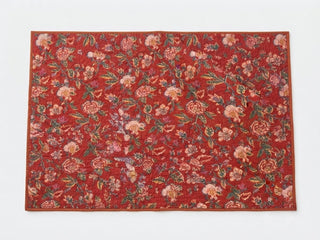 Bohemian Patchwork & Floral Reversible Queen Quilt