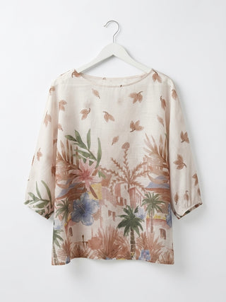 Tuscan Garden Tencel Blouse