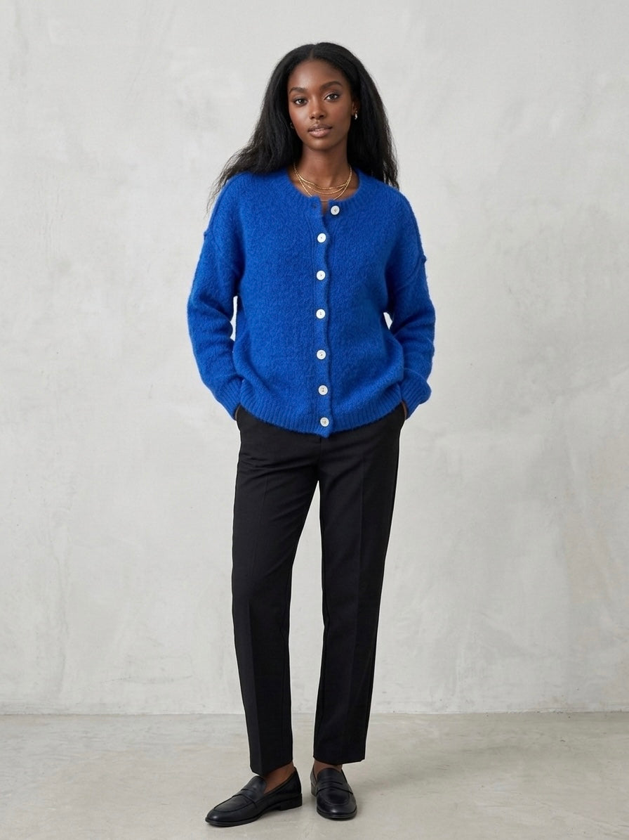 The Lapis Luxe Cardigan