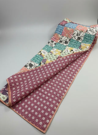 Artisan Patchwork Reversible Twin Quilt