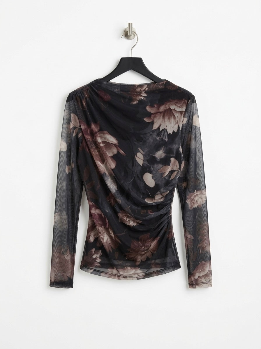 The Evergreen Blouse- Smoky Plum