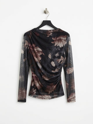 The Evergreen Blouse- Smoky Plum