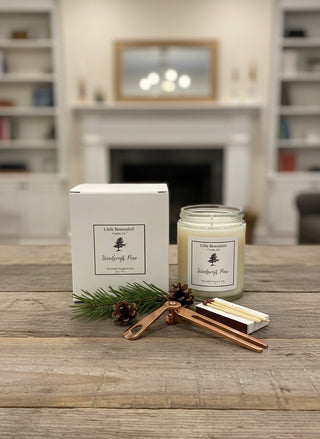 Windswept Pine- 9oz Soy wax Candle