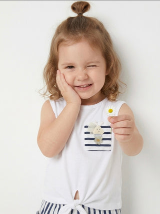 The Beatrice Stripe Short Set