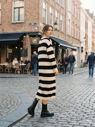 The Urban Breton Striped Knit Dress