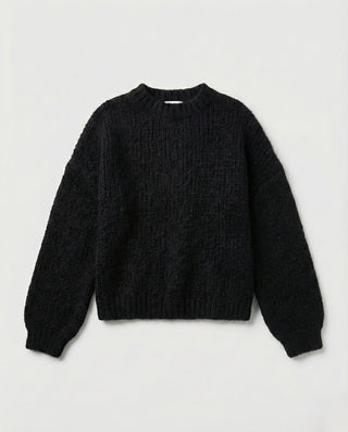 The Midnight Italian Mohair Blend Knit