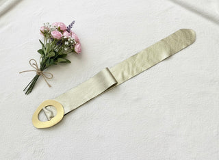 The Florentine Cinch Belt- Sparkling Gold