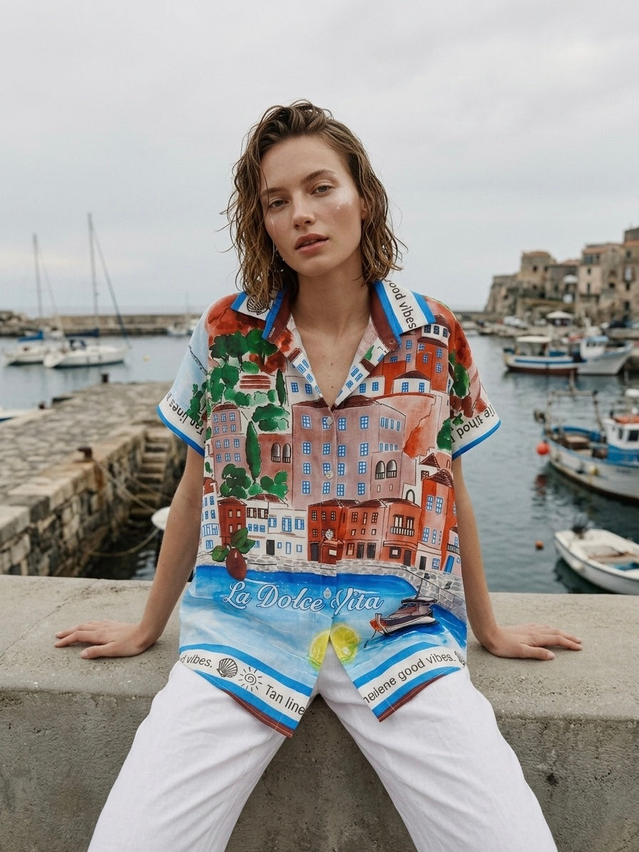La Dolce Vita Coastal Button-Down