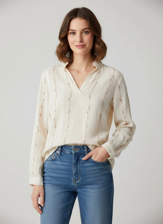 The Serenity Gauze Blouse