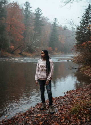 The Coco Club Sweater- Soft Pink