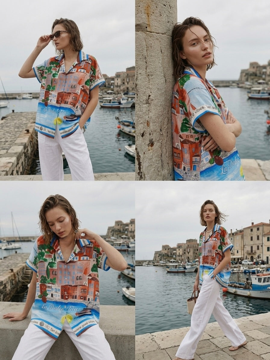 La Dolce Vita Coastal Button-Down