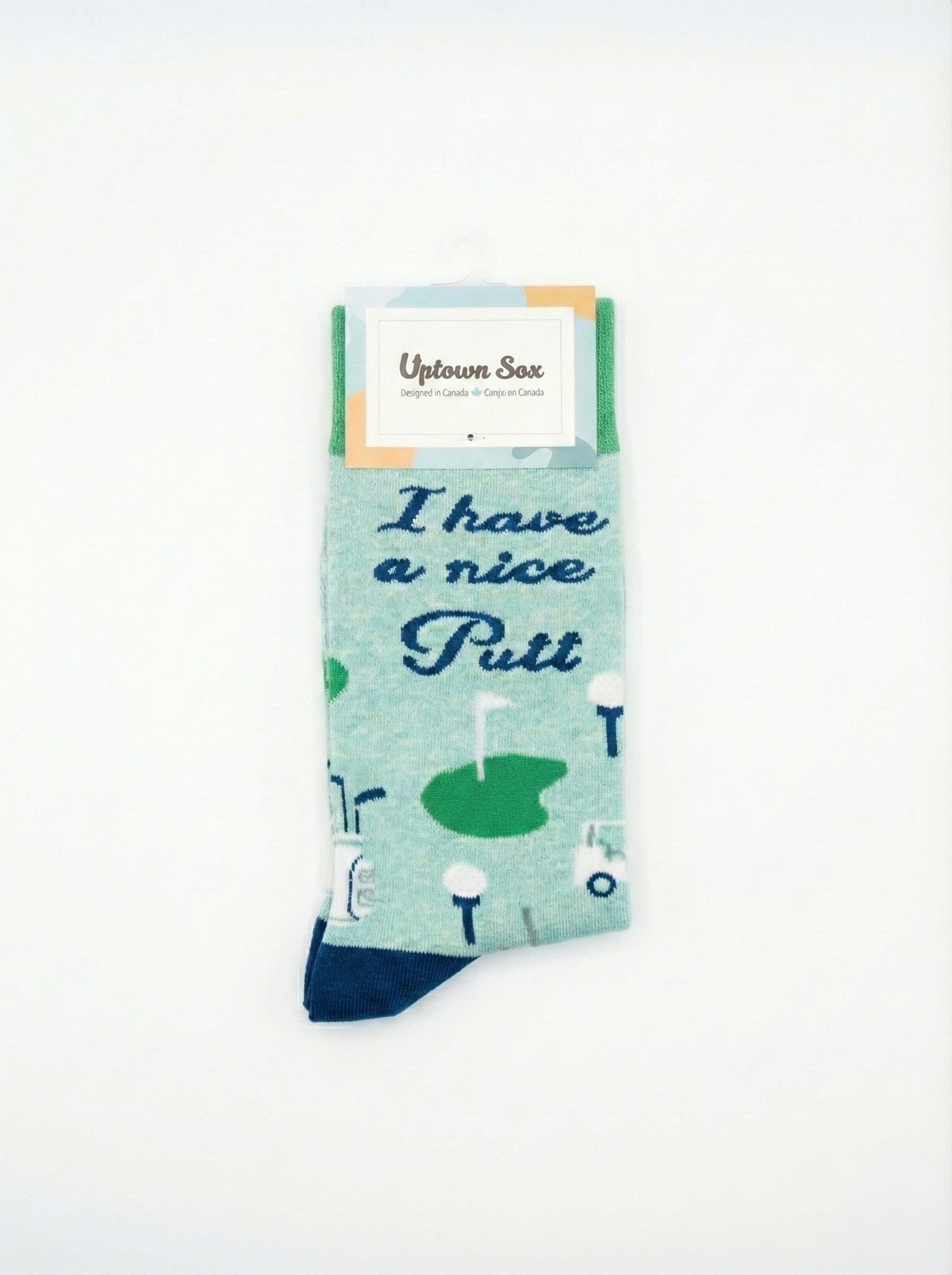 I Have a Nice Putt Novelty Golf Socks