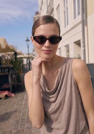 Christian Wijnants Draped Sleeveless Top