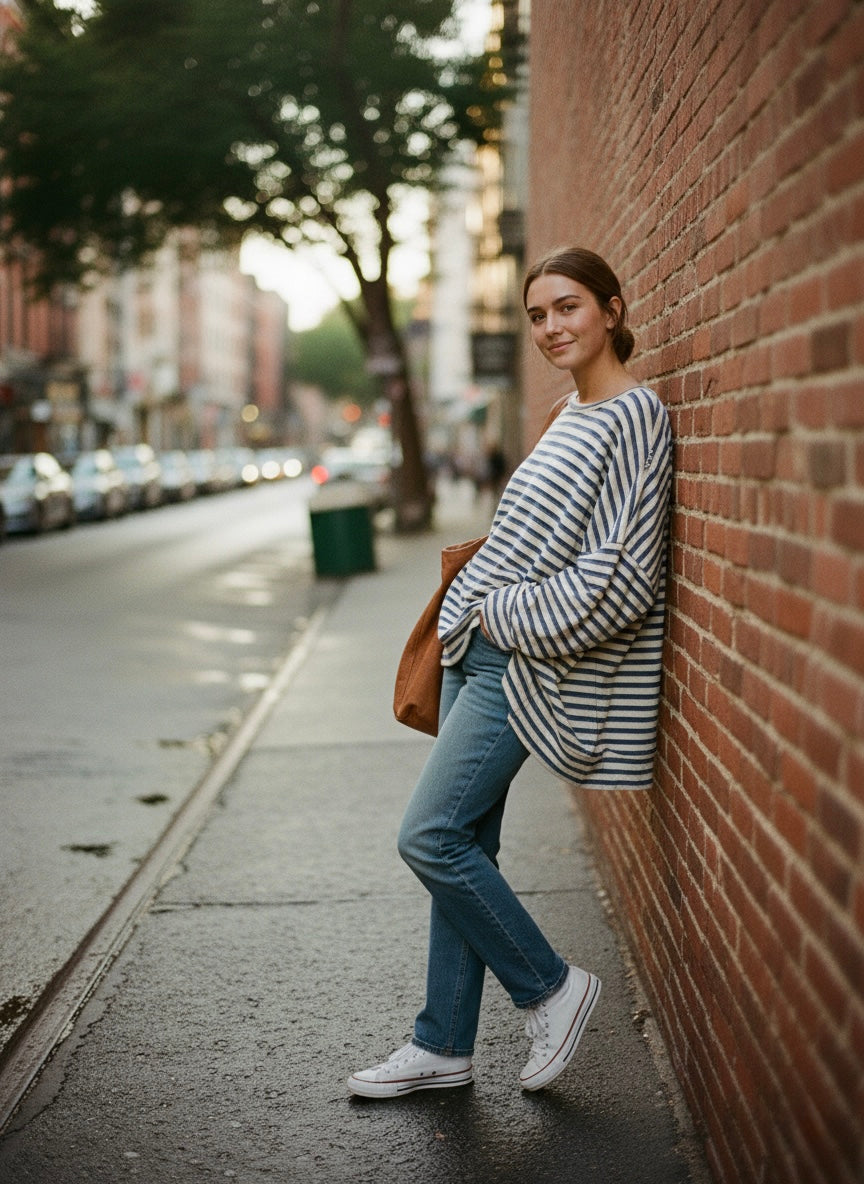The Coastal Breeze Oversized Pullover