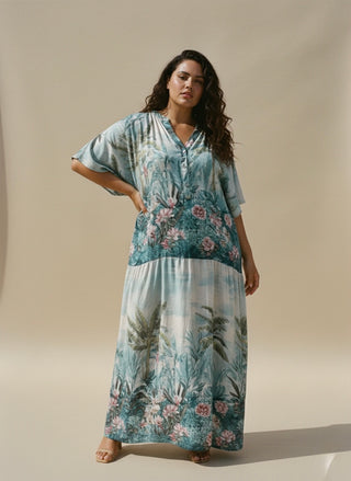 The Eden Dress- Turquoise