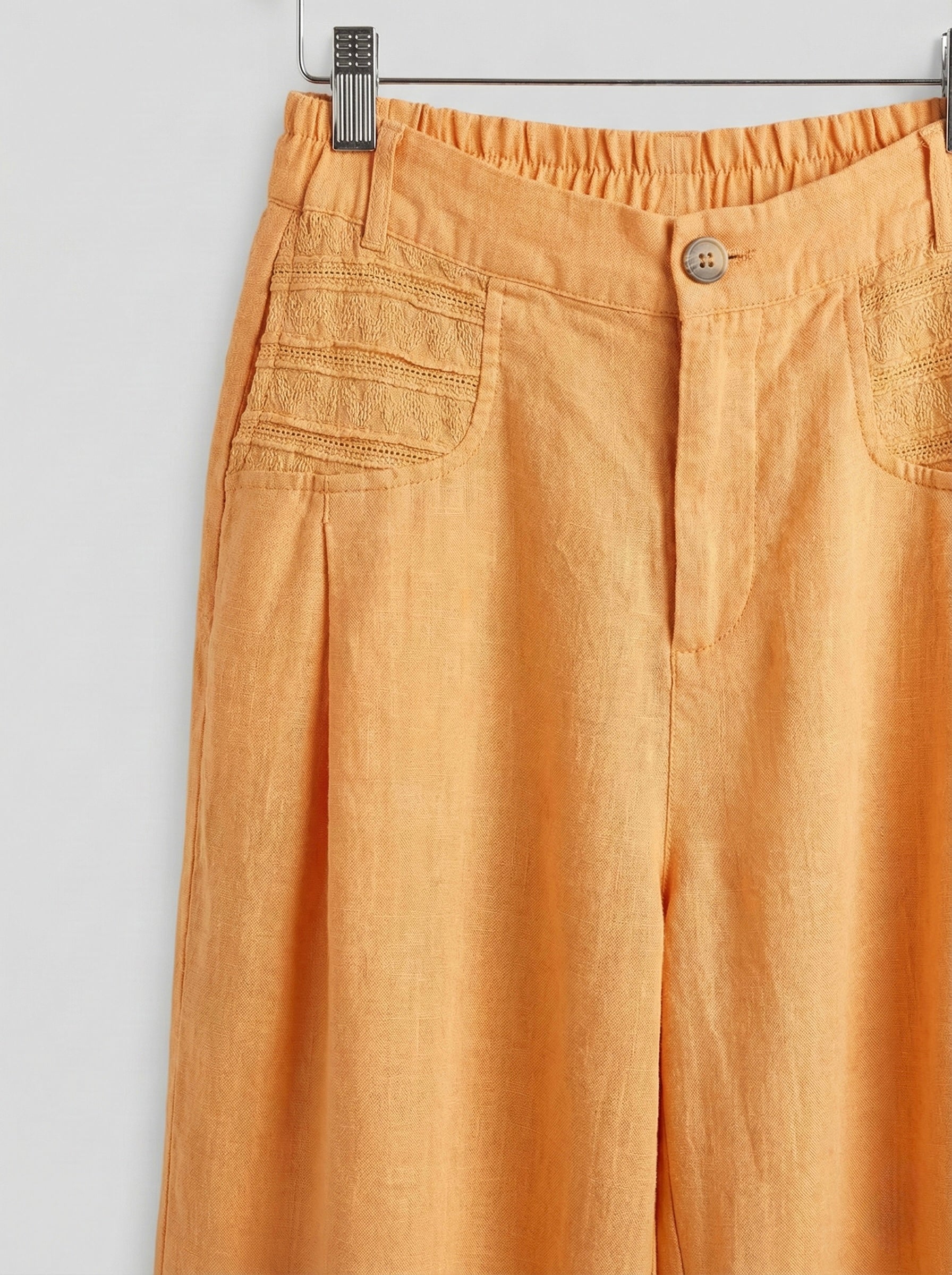 Effortless Linen Wide-Leg Pants