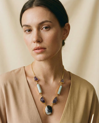 The Terra Geo Statement Necklace