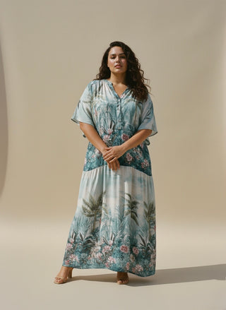 The Eden Dress- Turquoise