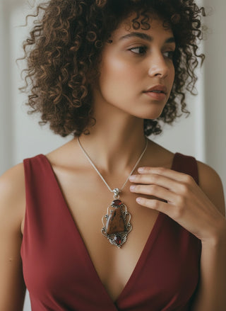 The Terra-Rosa Artisan Sterling Silver Pendant