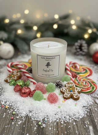 Frosted Fir- 9oz Soy Candles