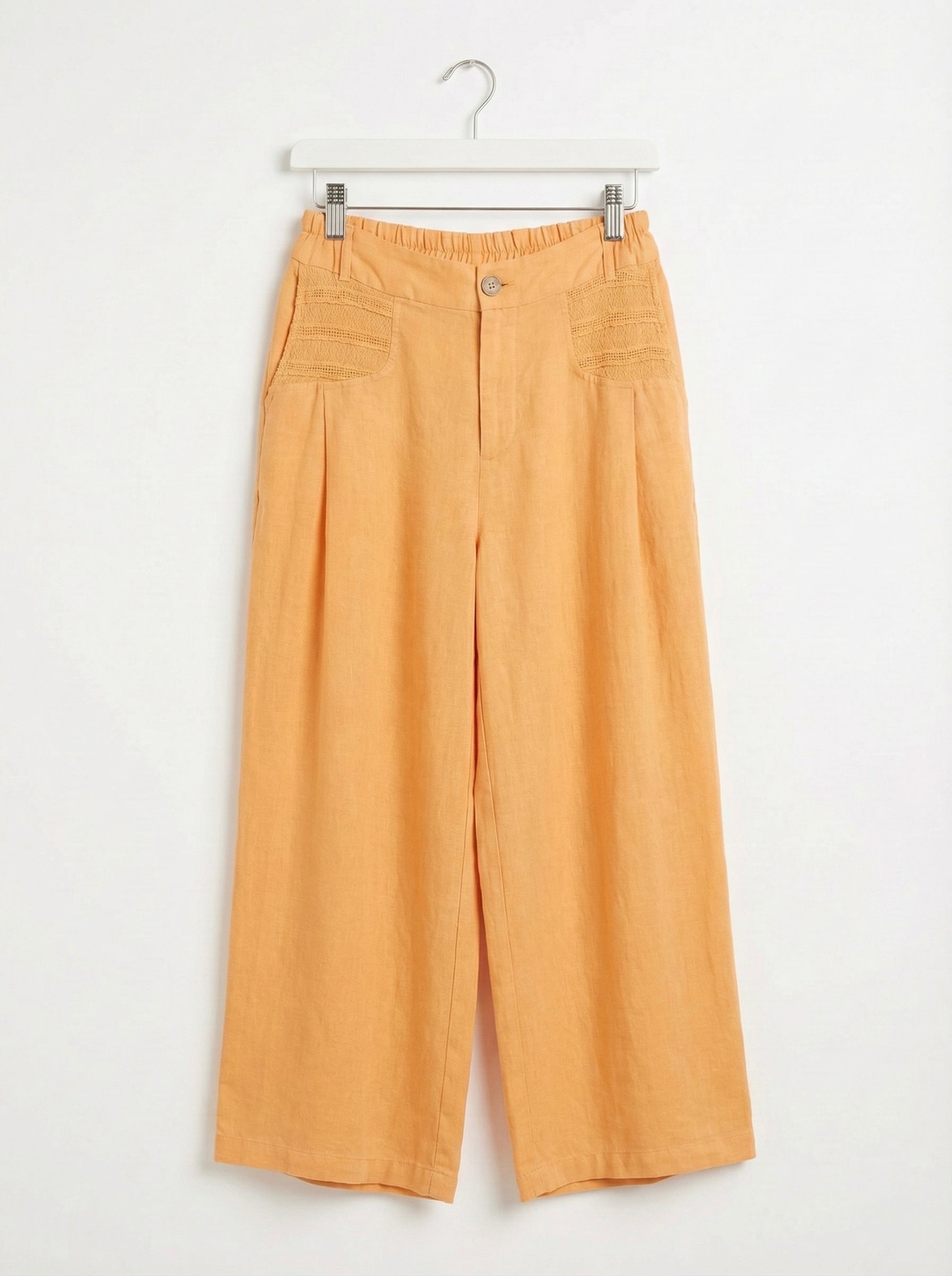 Effortless Linen Wide-Leg Pants