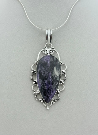 The Midnight Nebula Sterling Silver Pendant