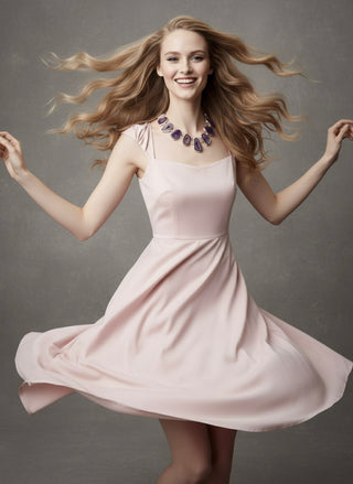 The  Amethyst Earth Geode Statement Collar