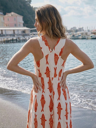 The Red Sardine Pinafore