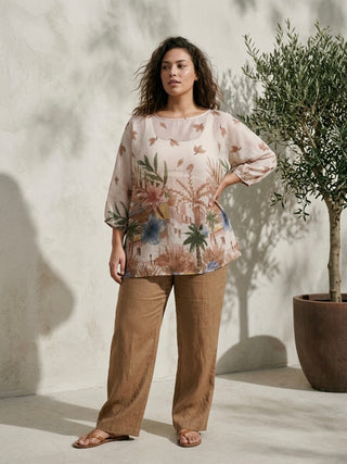 Tuscan Garden Tencel Blouse