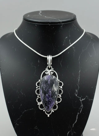 The Midnight Nebula Sterling Silver Pendant