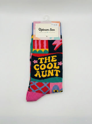 The Cool Aunt Statement Crew Socks