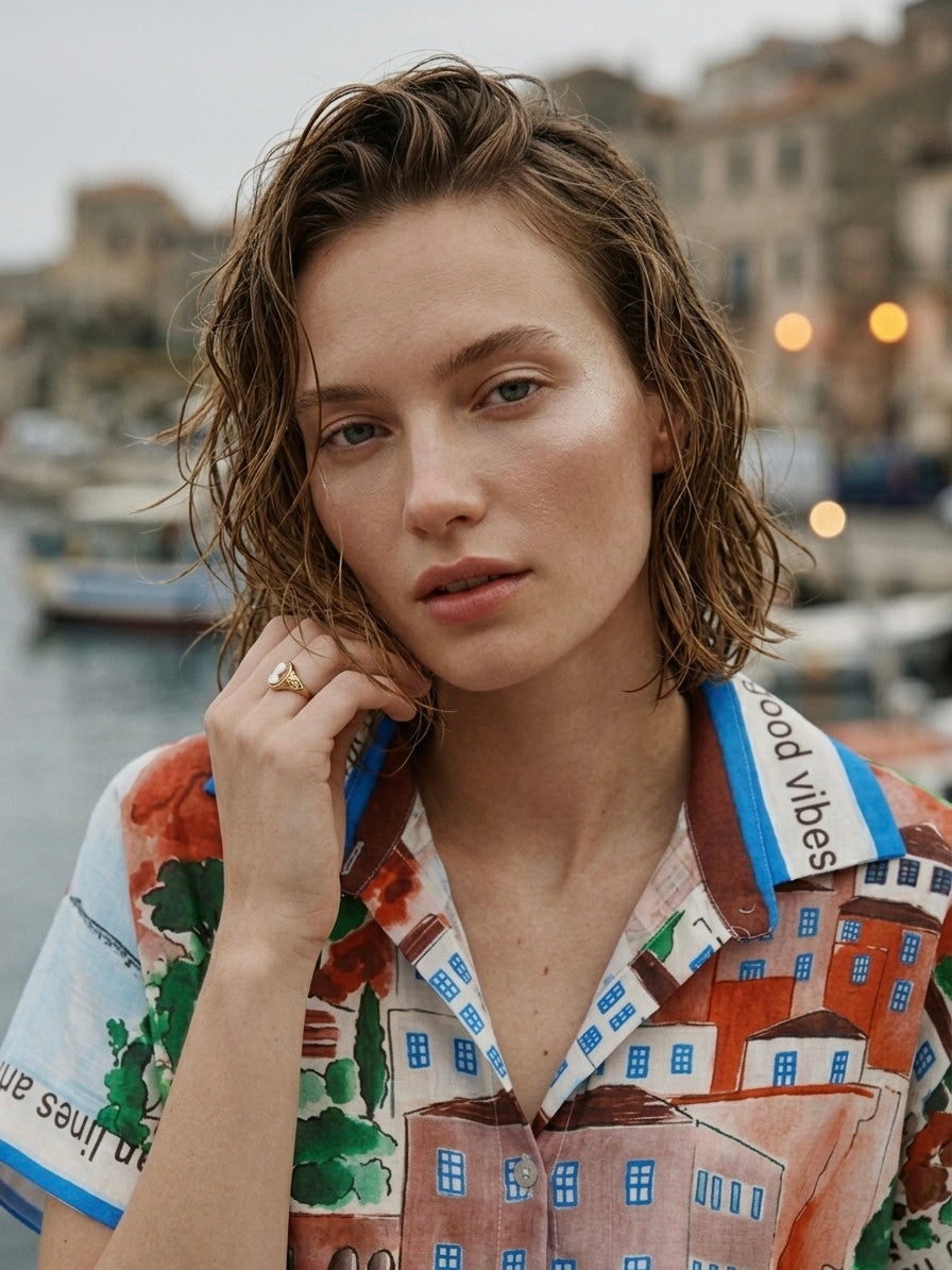 La Dolce Vita Coastal Button-Down
