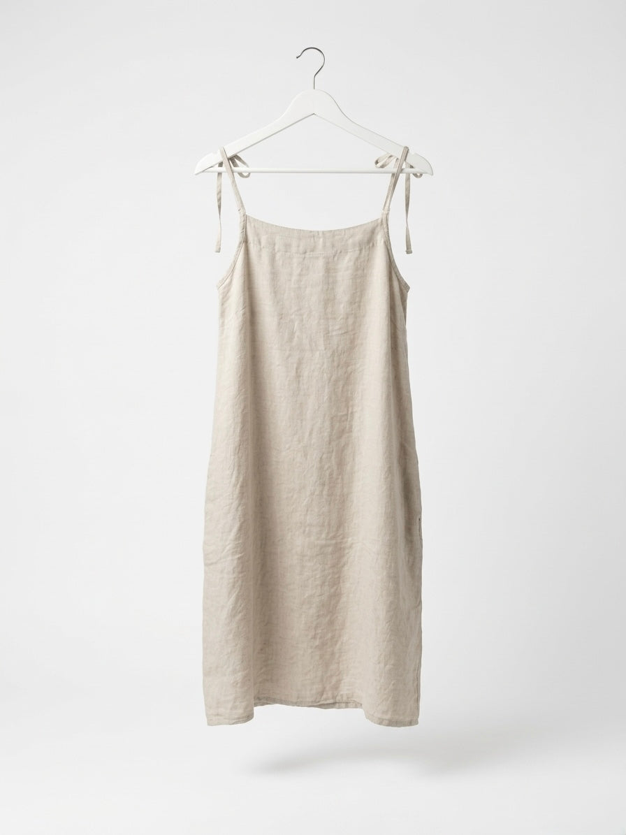 Ischia Tie-Strap Mini Dress