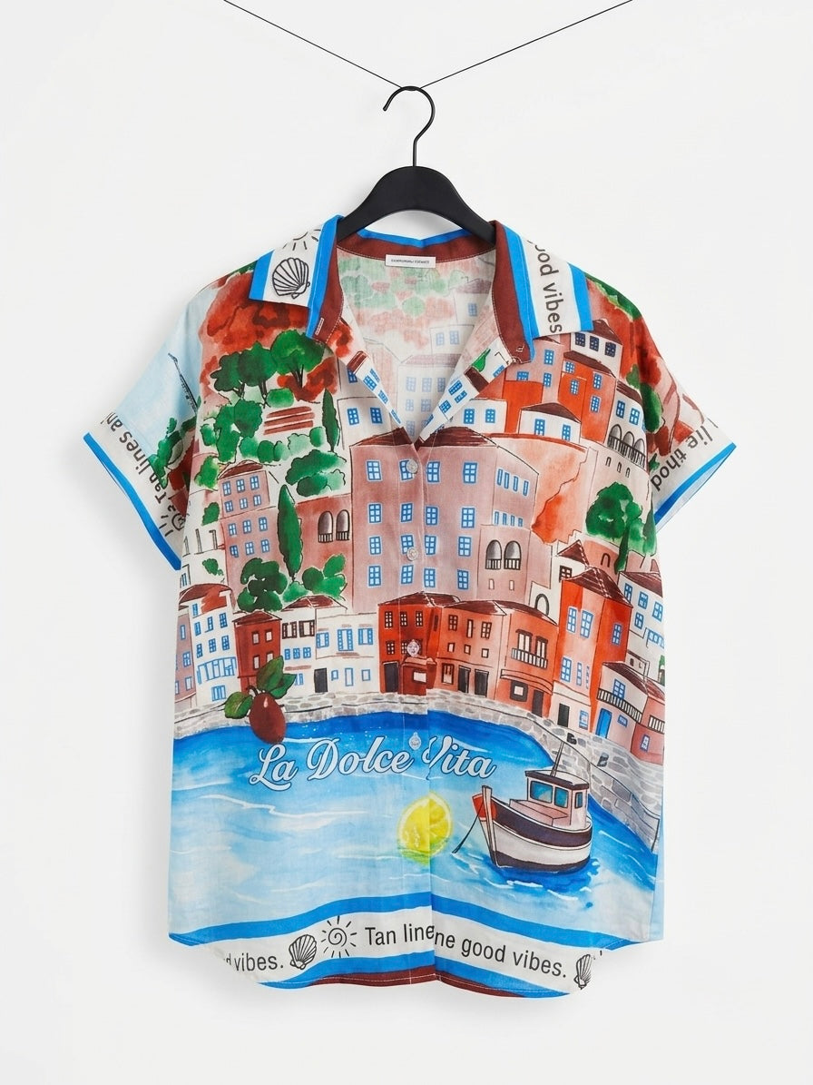 La Dolce Vita Coastal Button-Down