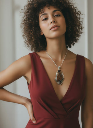 The Terra-Rosa Artisan Sterling Silver Pendant