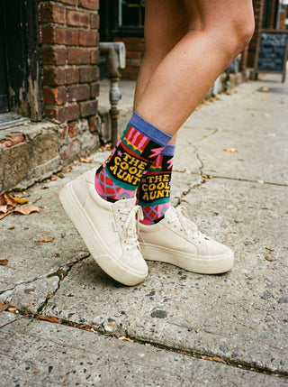 The Cool Aunt Statement Crew Socks