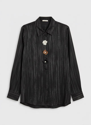 Enchanted Garden Striped Blouse