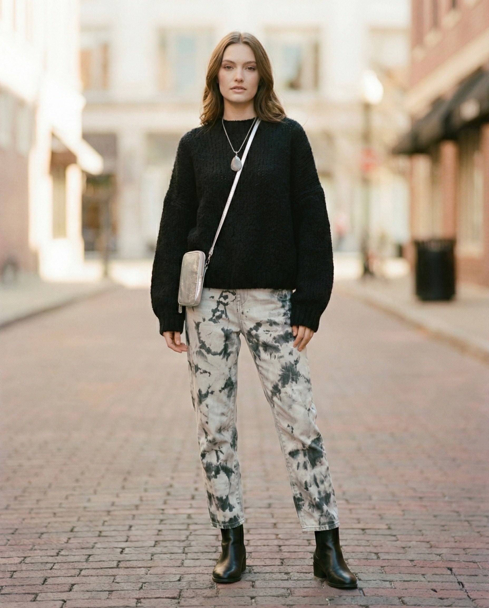 The Midnight Italian Mohair Blend Knit