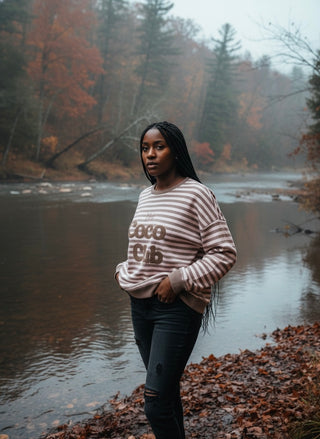 The Coco Club Sweater- Soft Pink