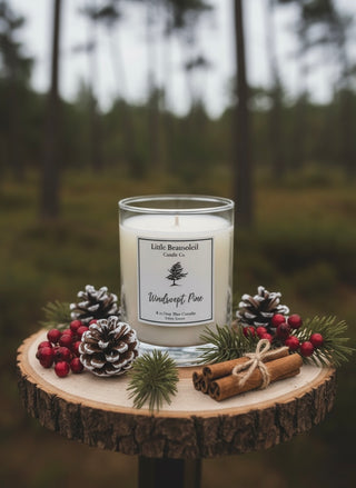Windswept Pine- 9oz Soy wax Candle