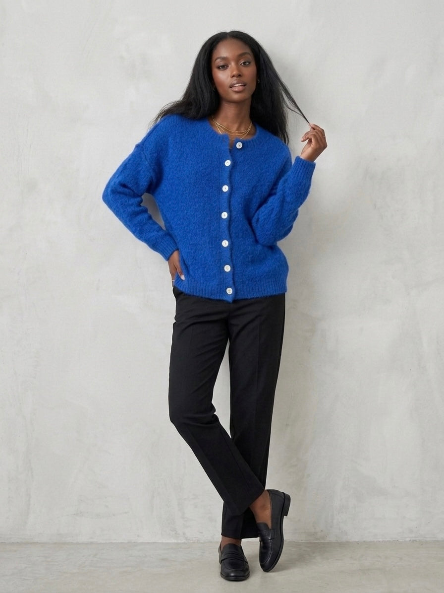 The Lapis Luxe Cardigan