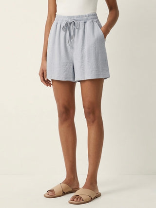 The Meadow Drift Shorts - Pale periwinkle.