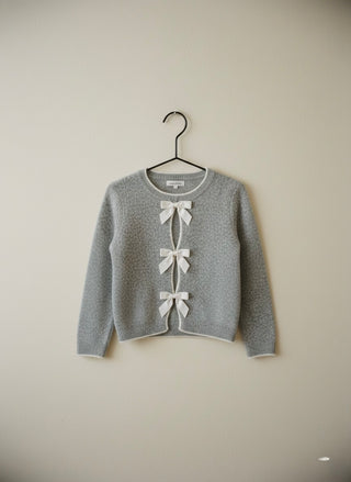 Adorable Bow-Knot Cardigan