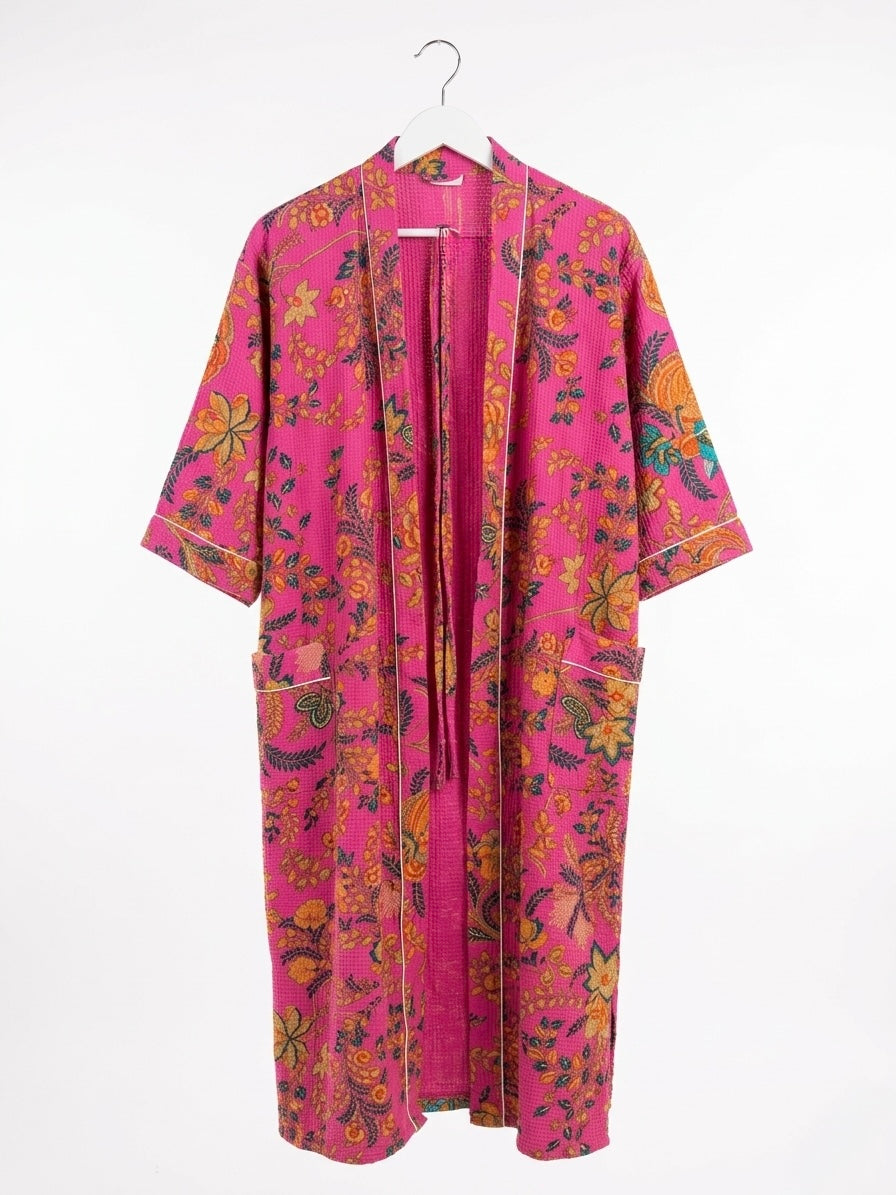 The Dahlia Heritage Waffle Robe