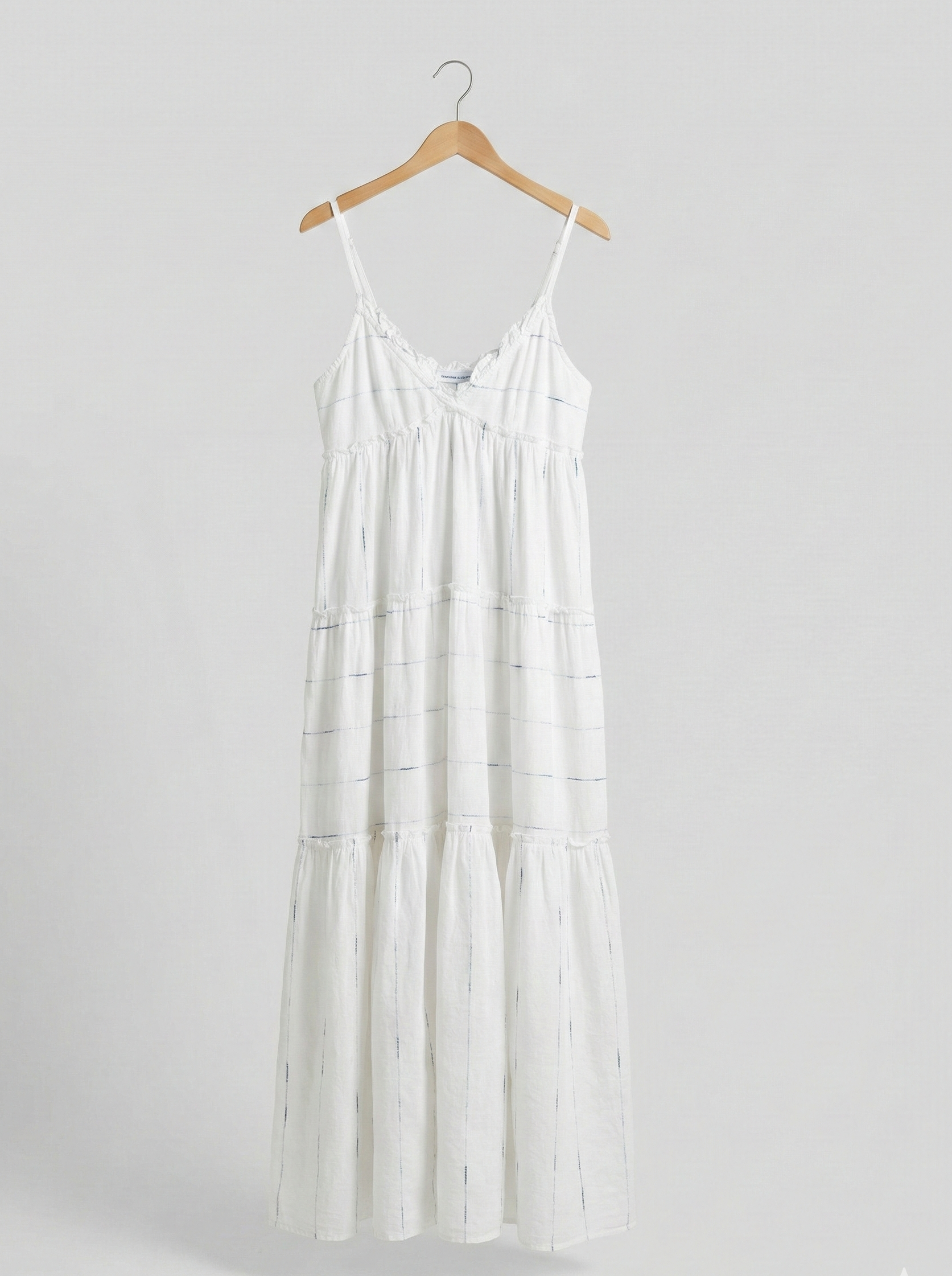 The Capri Breeze Tiered Cotton Maxi