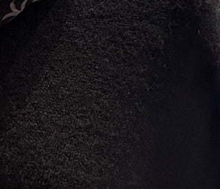 The Aurora Alpaca Blend Black Sweater