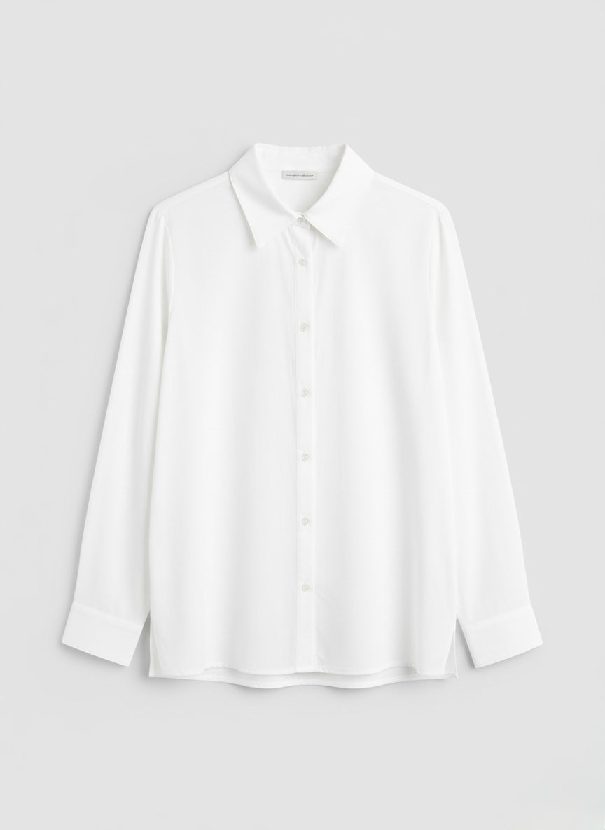 The Effortless Button-Down- White