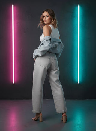The City Drift High-Rise Wide-Leg Jeans